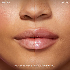 Too Faced Lip Injection Extreme Lip Plumper Gloss on bare lips