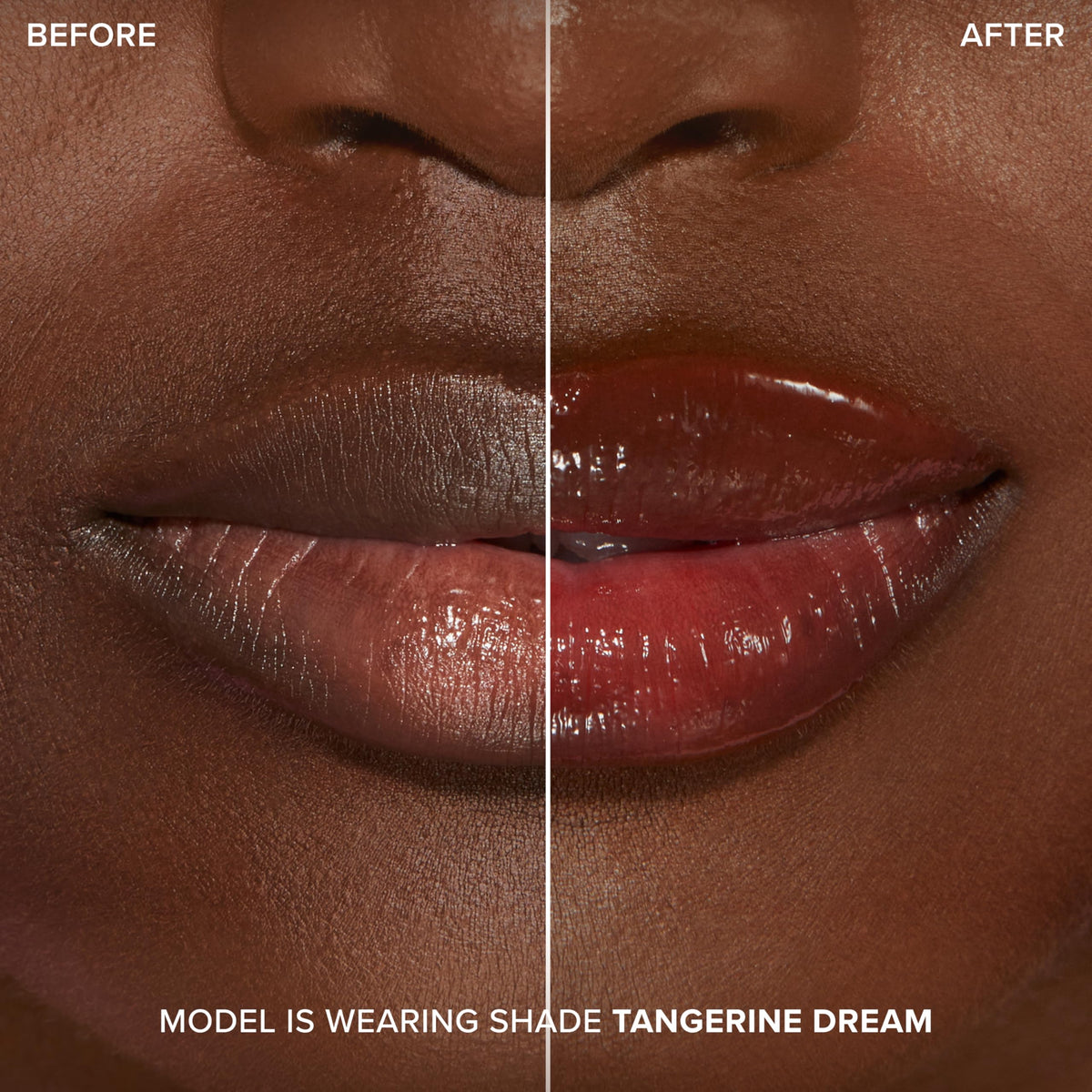 Too Faced Lip Injection Extreme Lip Plumper Gloss on model's lips