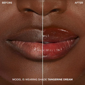 Too Faced Lip Injection Extreme Lip Plumper Gloss on model's lips