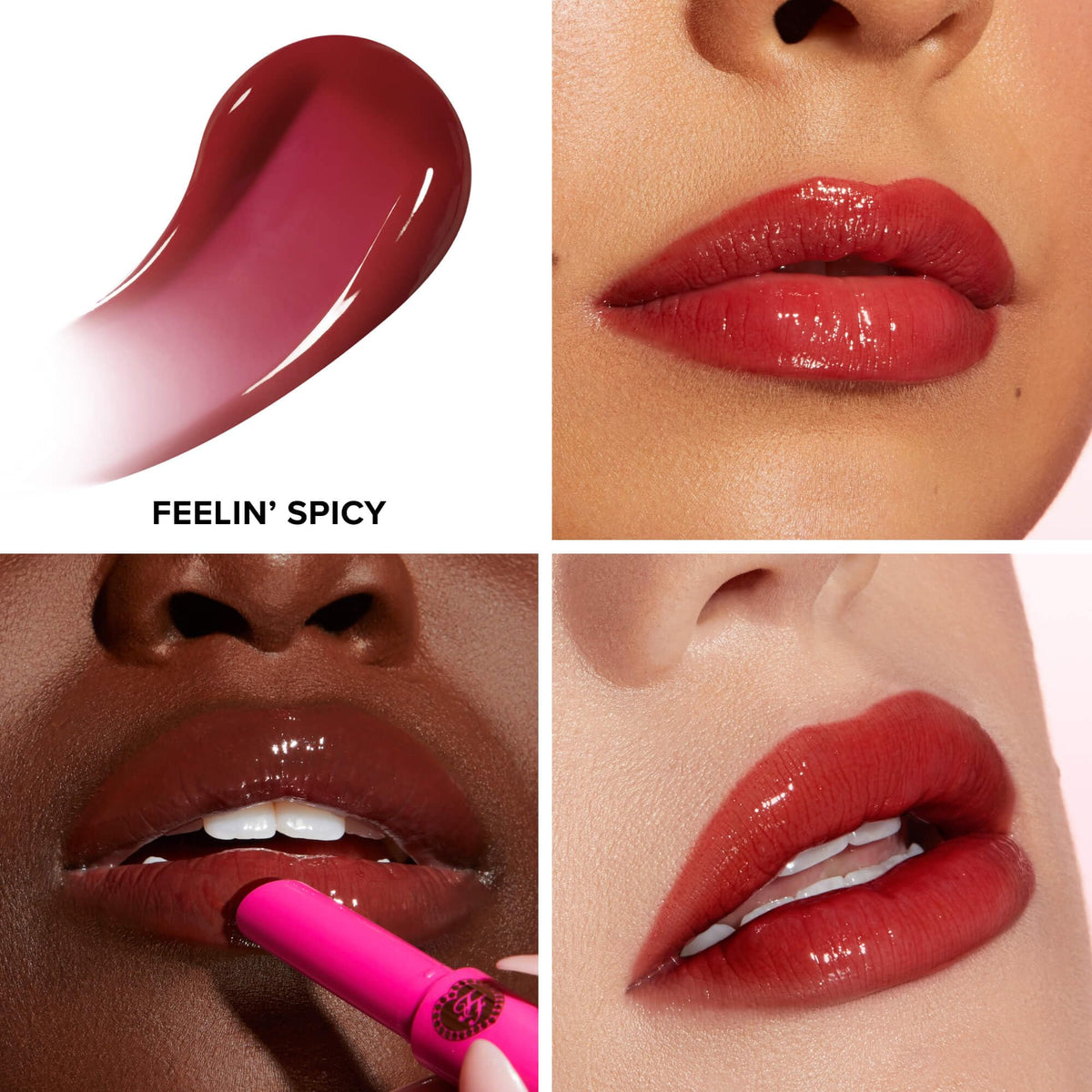 Too Faced Lip Injection Extreme Plumping Clicks Feelin' Spicy packaging
