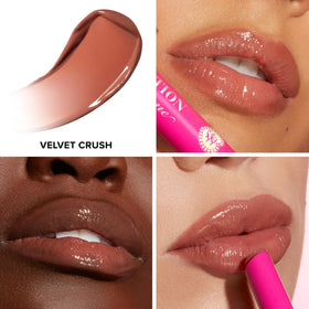 Too Faced Lip Injection Extreme Plumping Clicks Velvet Crush applicator detail