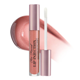Too Faced Lip Injection Maximum Plump Gloss front view in A La Mode