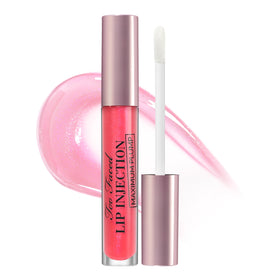 Too Faced Lip Injection Maximum Plump Gloss front view in Yummy Bear