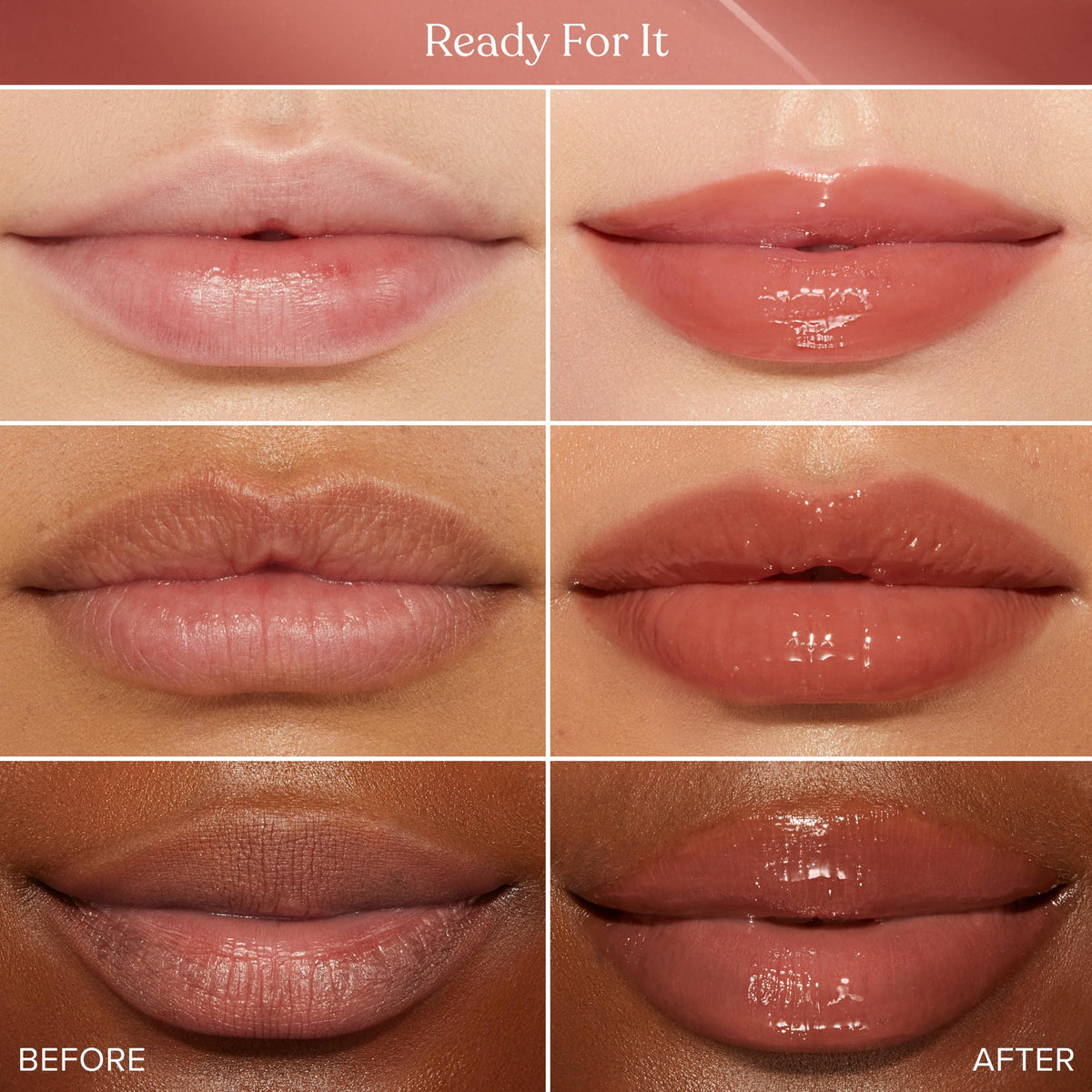 Too Faced Lip Injection Maximum Plump Gloss swatch on skin