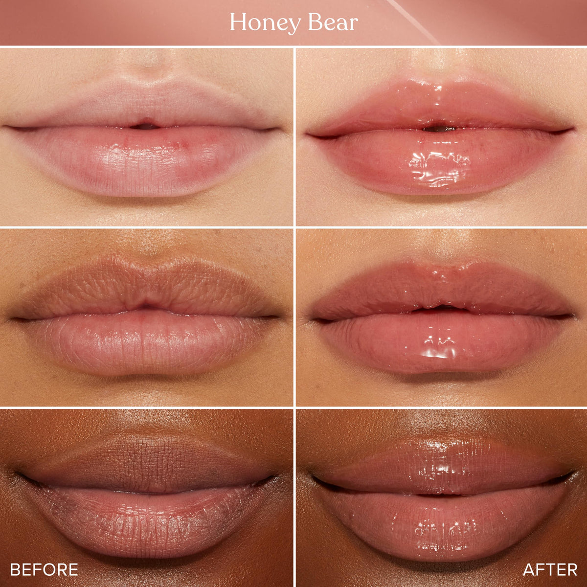 Too Faced Lip Injection Maximum Plump Gloss swatch on skin