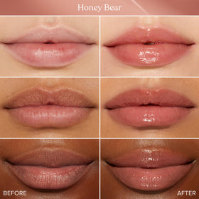 Too Faced Lip Injection Maximum Plump Gloss swatch on skin