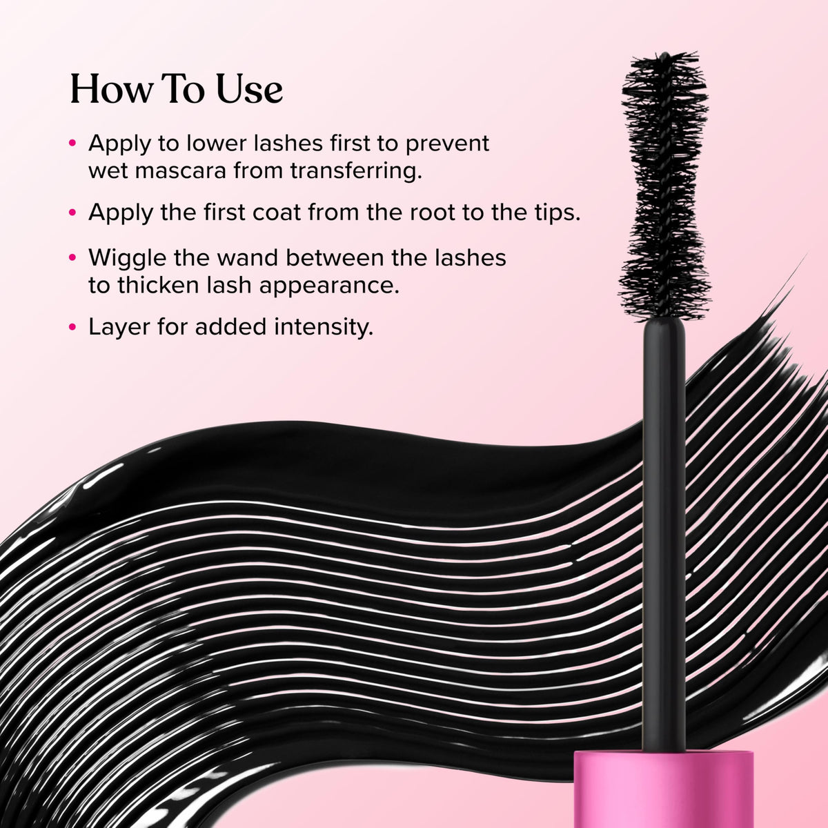 Too Faced Naturally Better Than Sex Mascara application on lashes