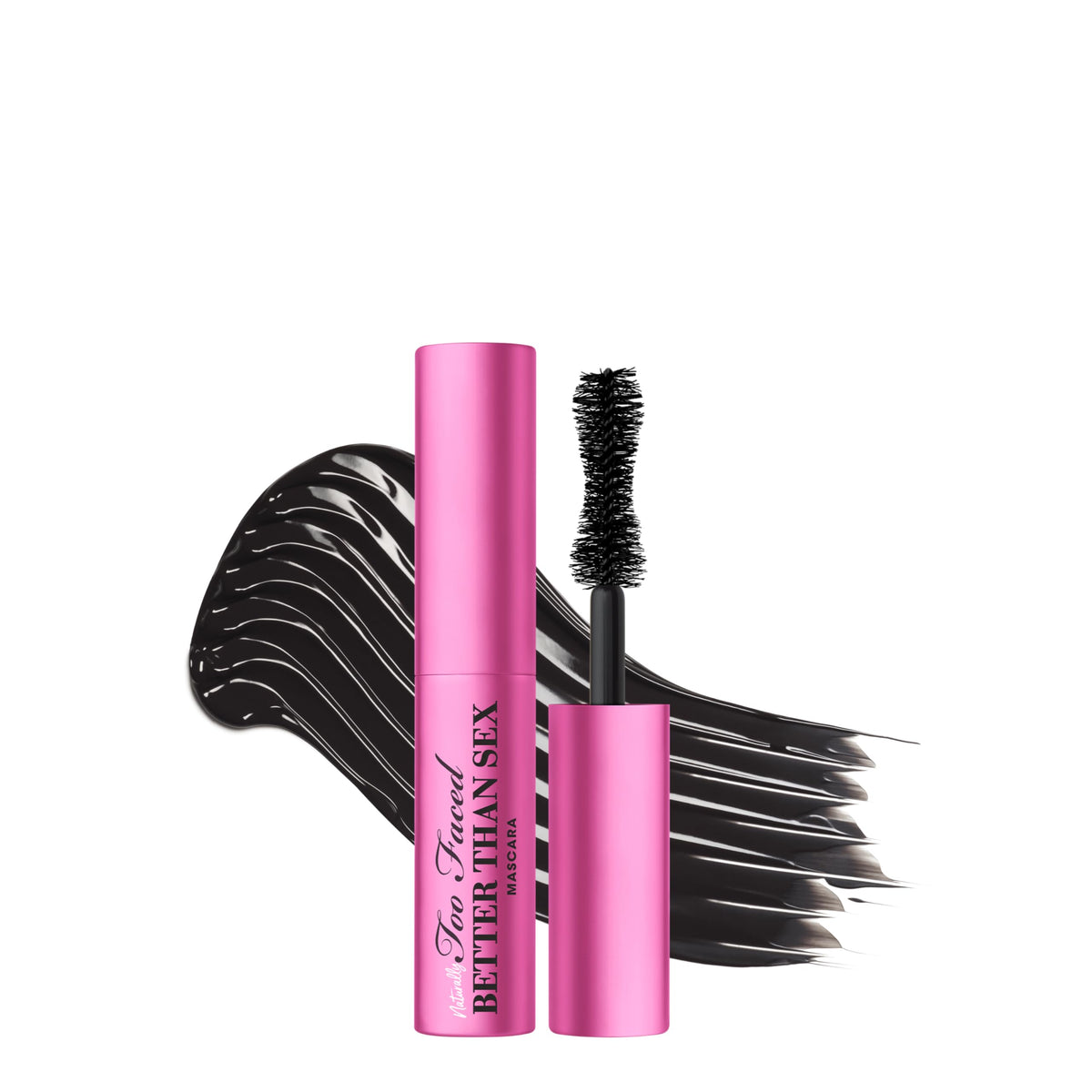 Too Faced Naturally Better Than Sex Mascara black tube front view