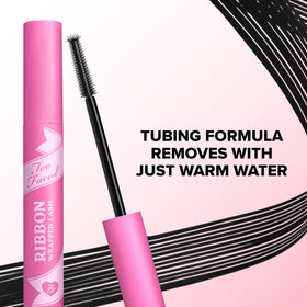 Too Faced Ribbon Wrapped Lash Mascara back view with ingredients