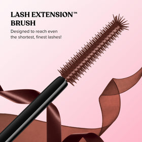 Too Faced Ribbon Wrapped Lash Mascara before and after application