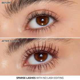 Too Faced Ribbon Wrapped Lash Mascara in hand for scale