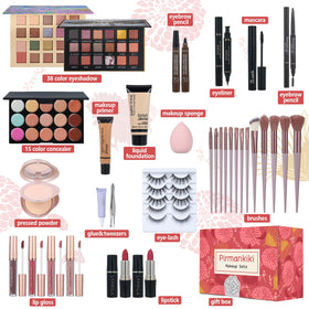 TooAemiS eyeshadow palette showcasing a variety of vibrant colors