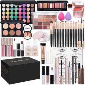 TooAemiS Makeup Set including 16 eyeshadow palette and brushes