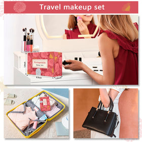 TooAemiS makeup set with all components laid out elegantly