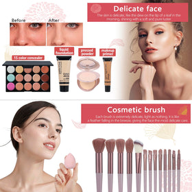TooAemiS mascara and eyebrow powder displayed together