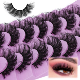 TOOCHUNAG Fluff Lashes 20mm volume front view