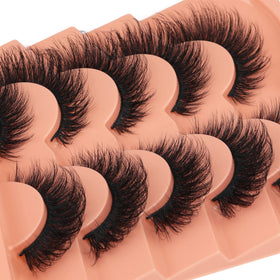TOOCHUNAG Fox Eye Lashes in packaging display