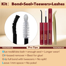 TOOCHUNAG Lash Clusters Kit packaging front view