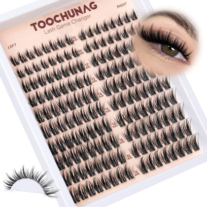 TOOCHUNAG Manga Lash Clusters 160pcs front view