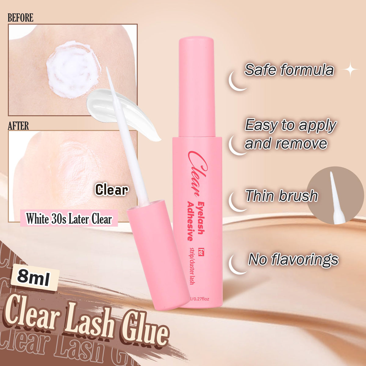 TOOCHUNAG tweezers for lash application