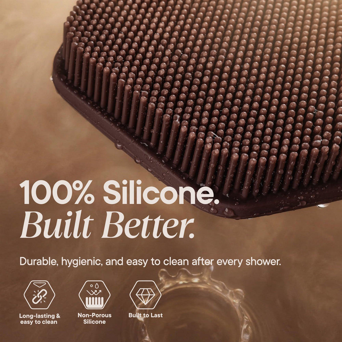 TOOLETRIES Silicone Back Scrubber packaging