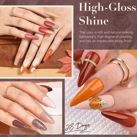 Tools included in AZUREBEAUTY dip manicure kit