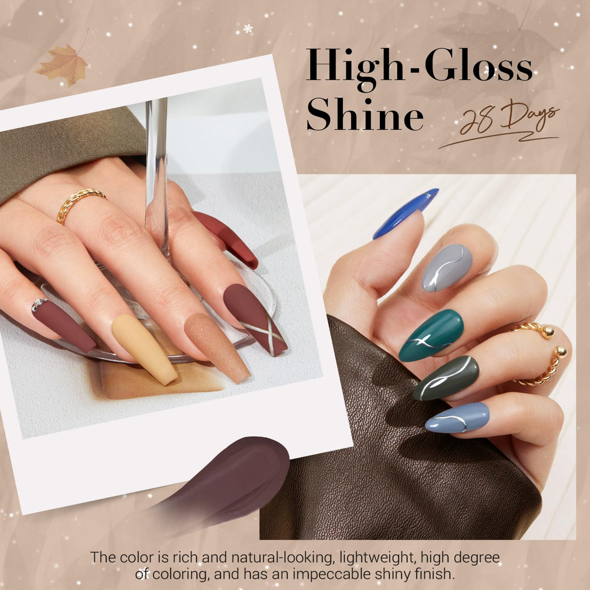 Tools included in AZUREBEAUTY Dip Powder Nail Kit