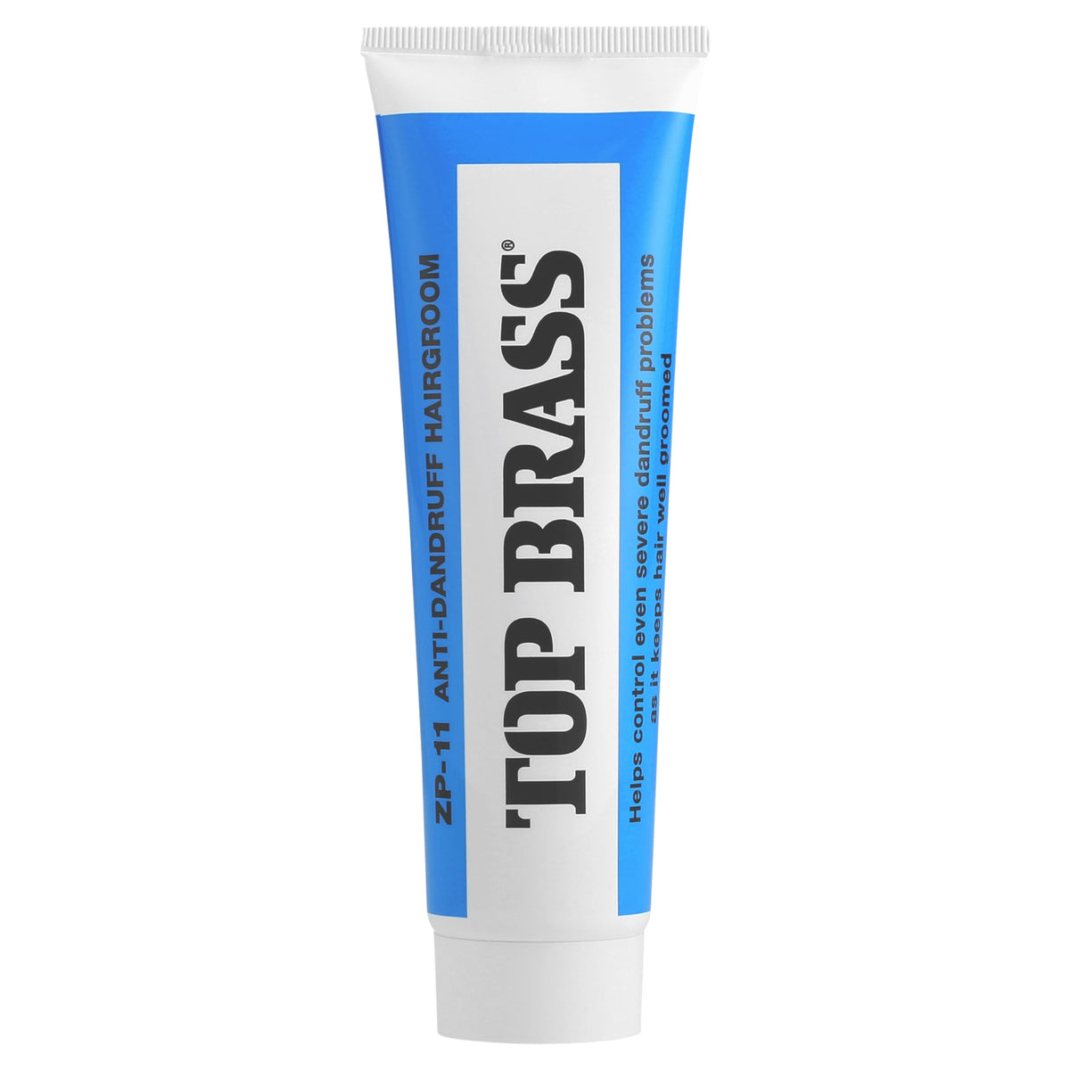 Top Brass Anti Dandruff Hair Cream 109g front view