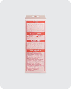 Topicals Faded Brightening Serum 0.5 Fl Oz back view