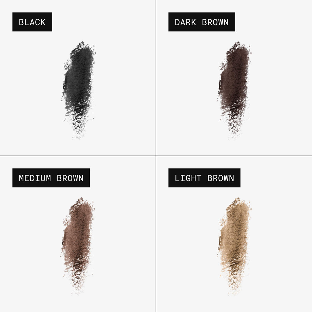 TOPPIK Colored Hair Thickener Black back view