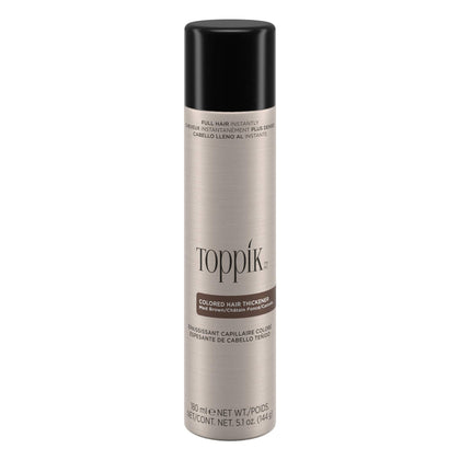 TOPPIK Colored Hair Thickener Medium Brown 5.1oz front view