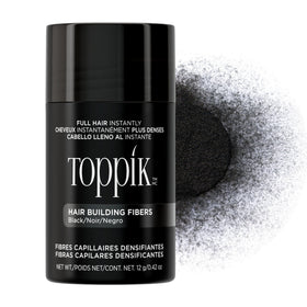TOPPIK Hair Building Fibers Black 12g front view