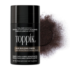 TOPPIK Hair Building Fibers Dark Brown 12g front view