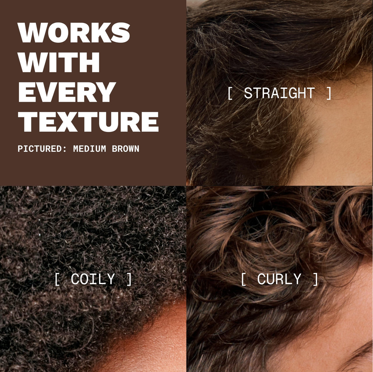 Toppik Hair Building Fibers Dark Brown on a bathroom counter