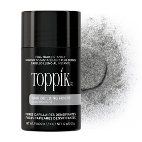 Toppik Hair Building Fibers Gray 12g front view
