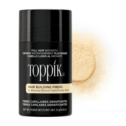 TOPPIK Hair Building Fibers Light Blonde 12g front view