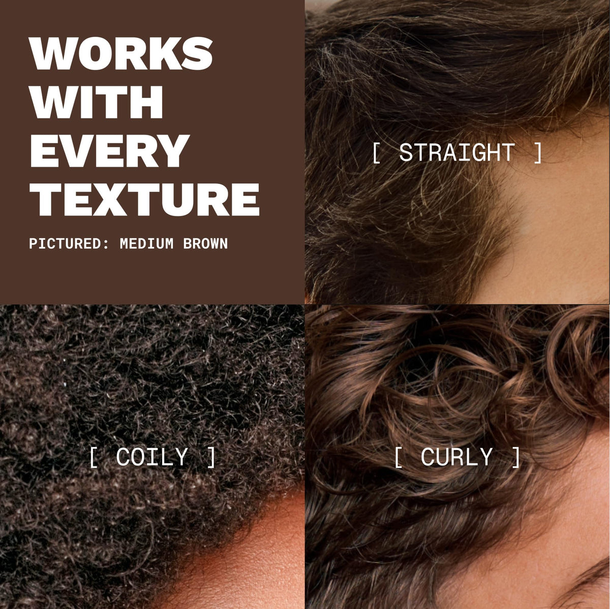 Toppik Hair Building Fibers Medium Brown on display