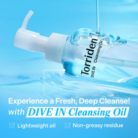 Torriden DIVE IN Cleansing Oil 200ml side view