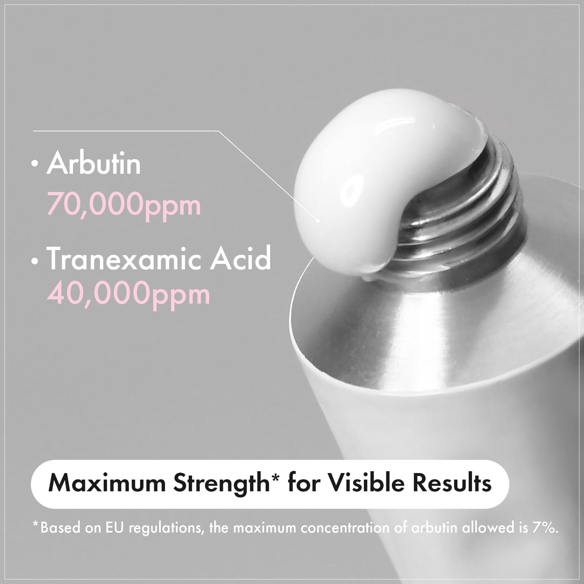 TOSOWOONG Arbutin 7% Cream side view