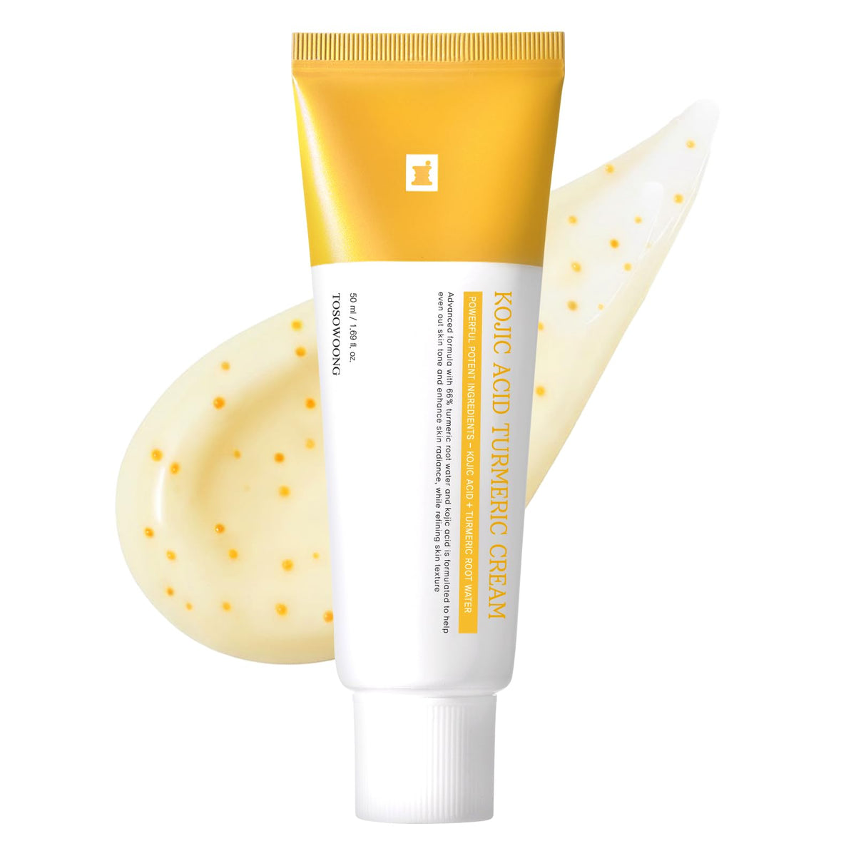 TOSOWOONG Kojic Acid Turmeric Cream front view packaging