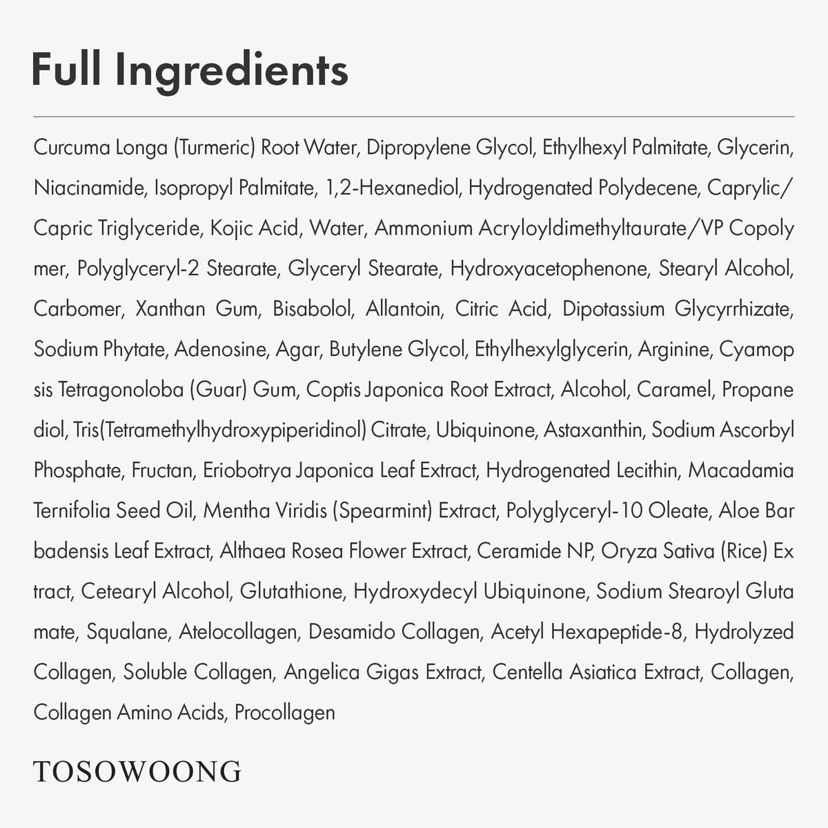 TOSOWOONG Kojic Acid Turmeric Cream in lifestyle setting