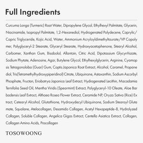 TOSOWOONG Kojic Acid Turmeric Cream in lifestyle setting