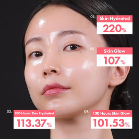 TOSOWOONG Real Collagen Fit Peel-Off Mask application on skin
