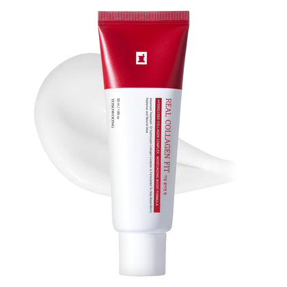 TOSOWOONG Real Collagen Fit Peel-Off Mask packaging front view