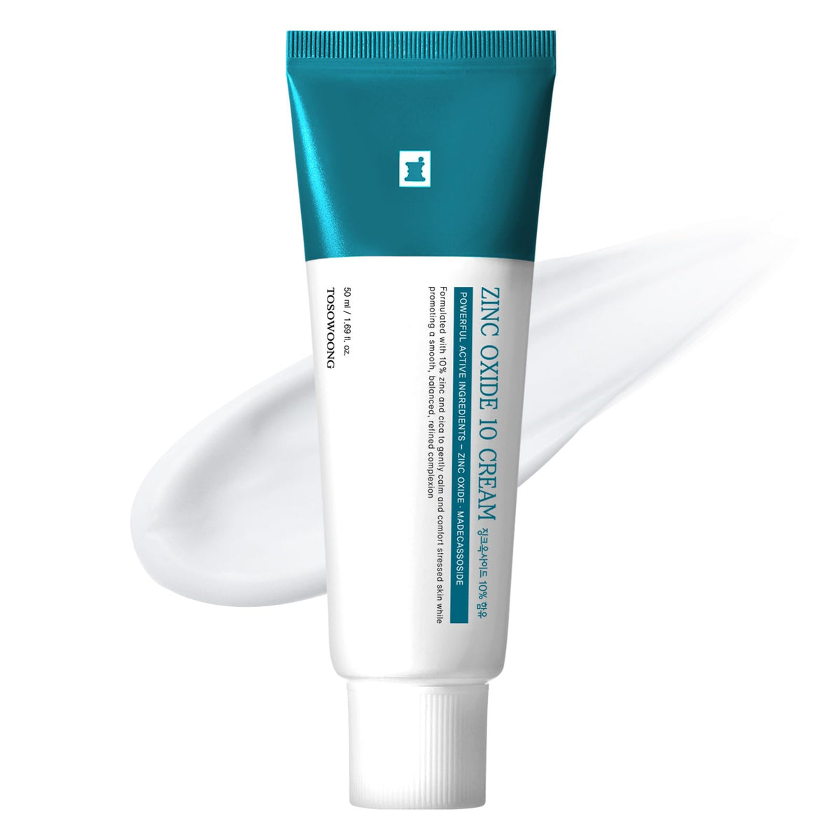 TOSOWOONG Zinc Oxide 10% Cream front view packaging