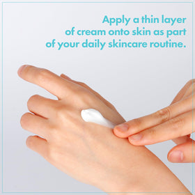 TOSOWOONG Zinc Oxide 10% Cream on a bathroom counter