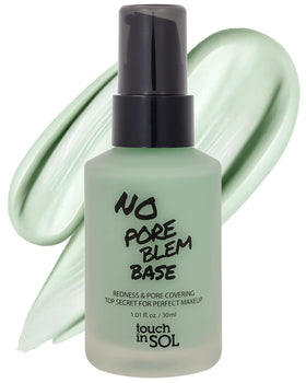 TOUCH IN SOL Redness Correcting Base Primer front view with packaging