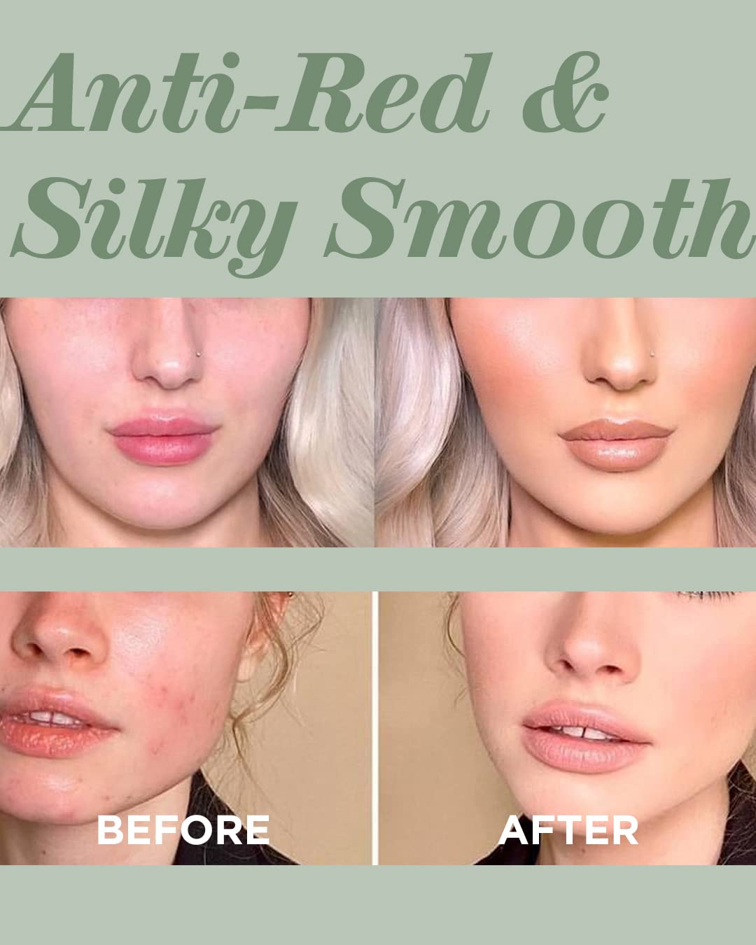 TOUCH IN SOL Redness Correcting Base Primer with green pigment