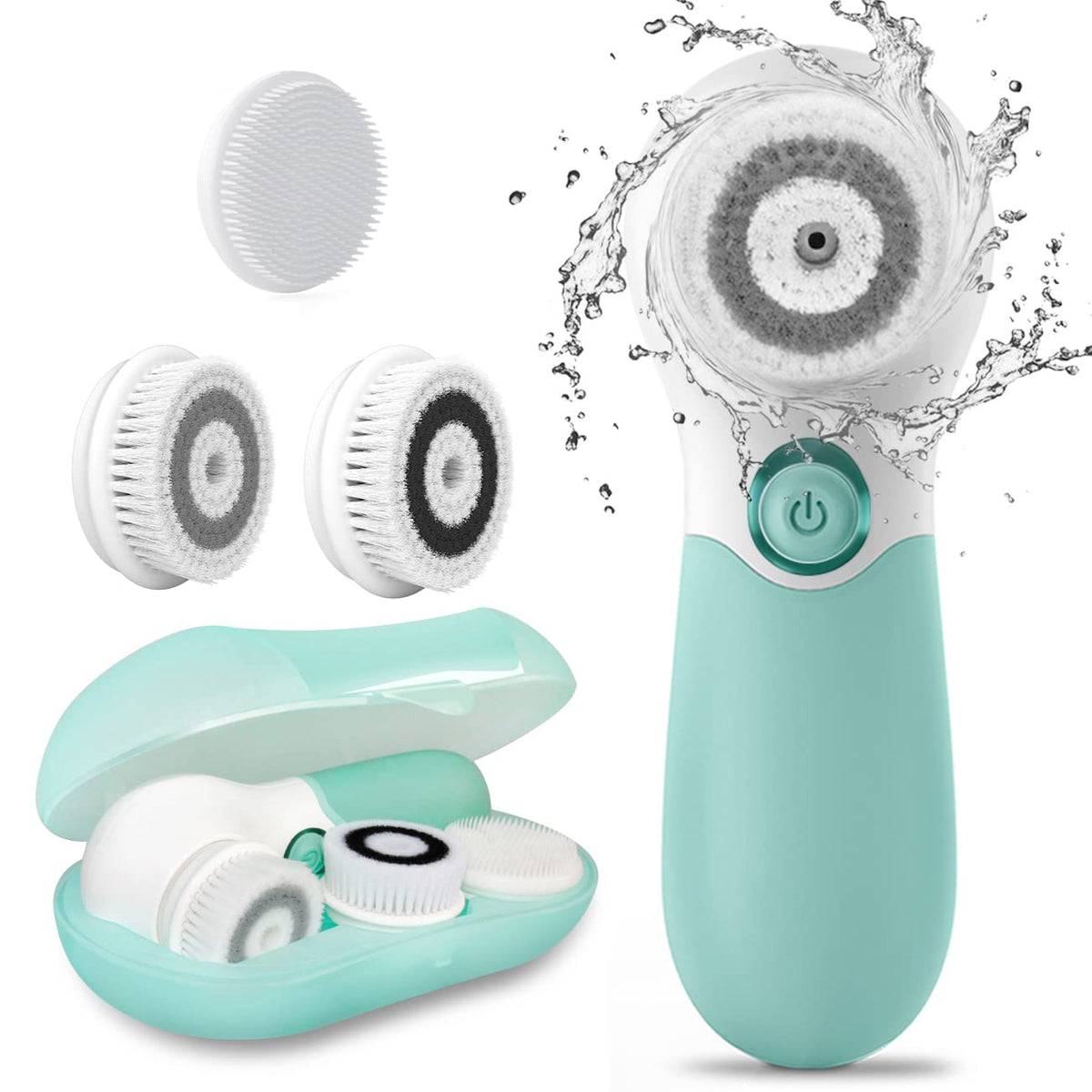 TOUCHBeauty Electric Facial Cleansing Brush front view