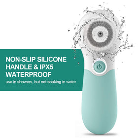TOUCHBeauty Electric Facial Cleansing Brush with brush heads